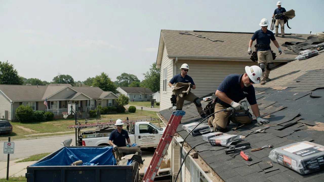 Roof Replacement in Lawrenceville, IL near me